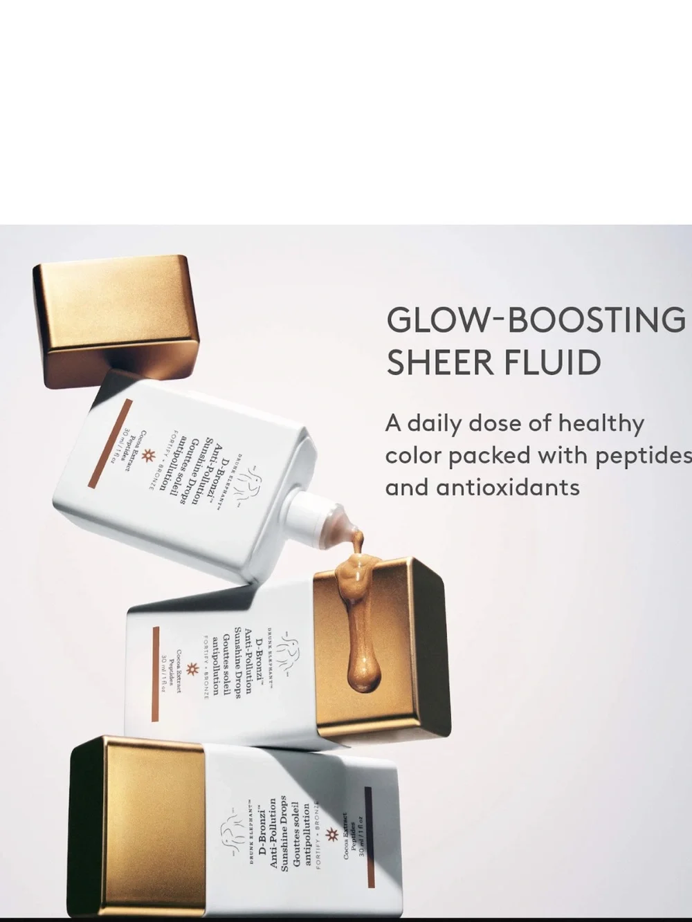 DRUNK ELEPHANT D-Bronzi™ Bronzing Drops with Peptides